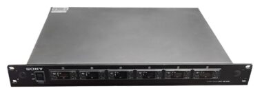 Sony MB-806A Wireless Microphone Tuner Base Unit w/ 6 URX-M2 Tuner Modules