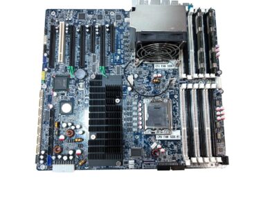 HP 460838-003 Rev 1.02 Motherboard +SLBF8 2.13GHZ CPU +8GB RAM +H/S +Fan