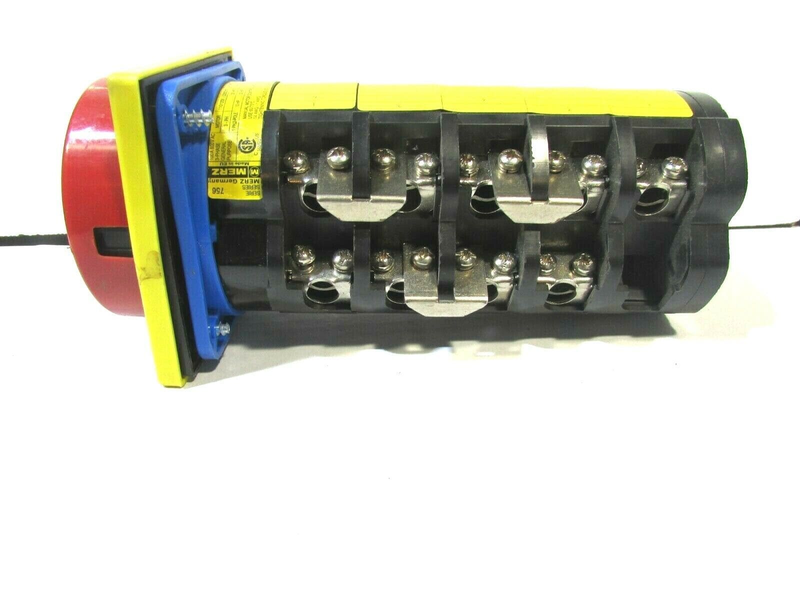 MERZ SWITCH 3PH 600V 100 AMPS ZERO POSITION SWITCH #Z756/630