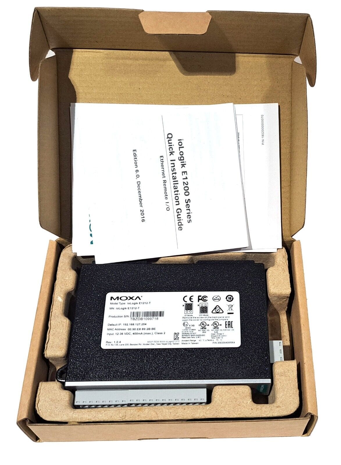 Moxa Iologik E1212-T v1.0.4 Ethernet Remote I/O – ZOMBIE COMPONENTS