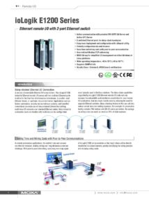 MOXA ioLogik E1212-T V1.0.4 ETHERNET REMOTE I/O