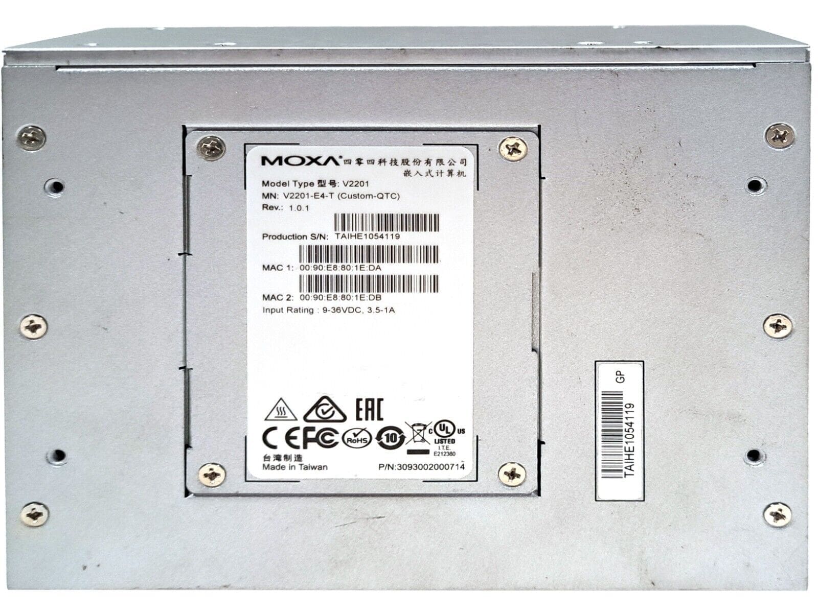 MOXA V2201-E4-T ULTRA-COMPACT EMBEDDED COMPUTER