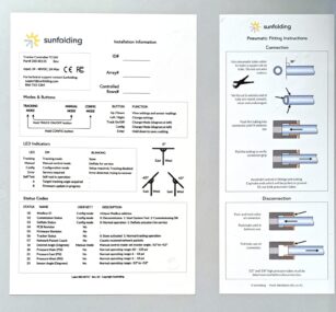 Sunfolding Tracker Controller TC150 P/N 200-00135