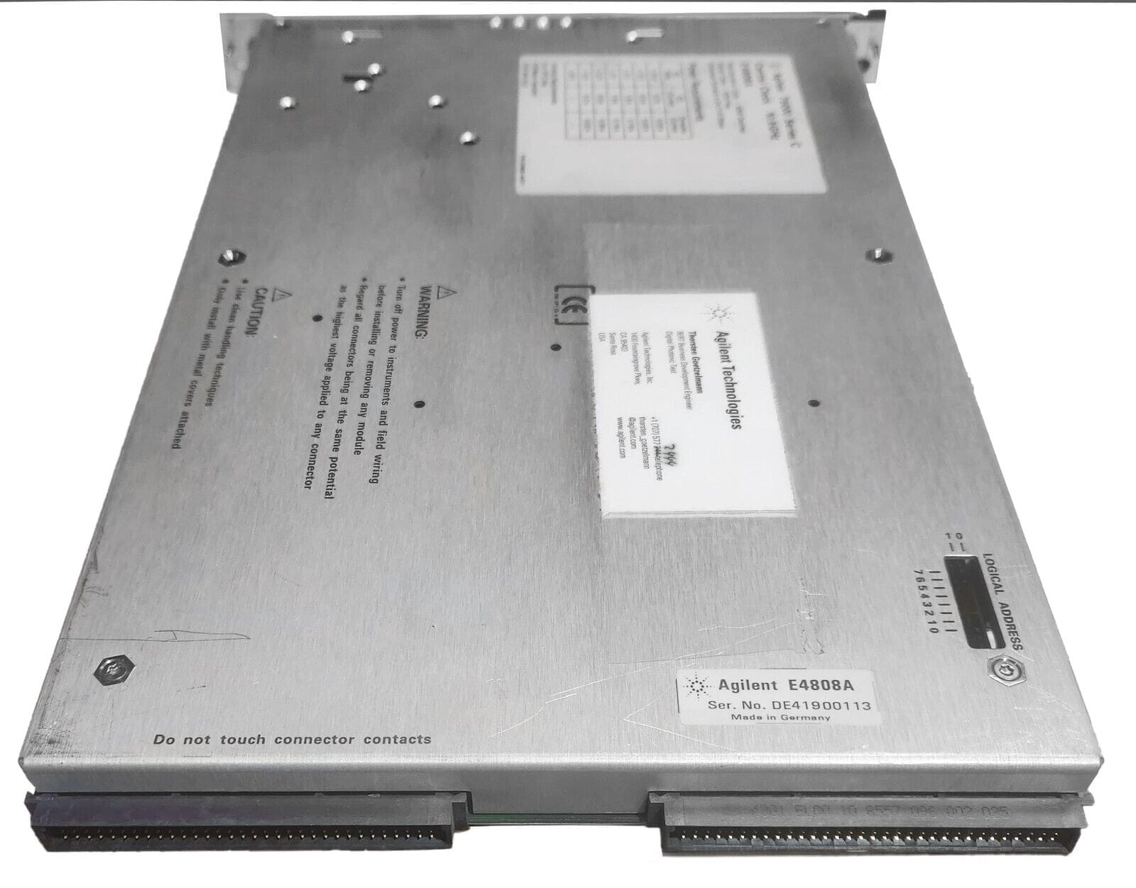 HP / Agilent / Keysight 75000 Series C MODEL E4808A Central Clock 10.8GHz Module