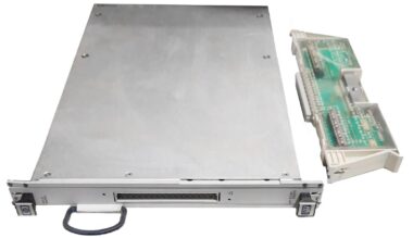 HP AGILENT 75000 MODEL E1403B FORM C SWITCH MODULE + 16-CH. FORM C SWITCH E1364A