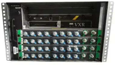 Cisco uBR7246VXR CMTS W/ uBR7200-NPE-G1, 4x MC28U, 2x PWR SUPPLY & FAN + 2x MODS