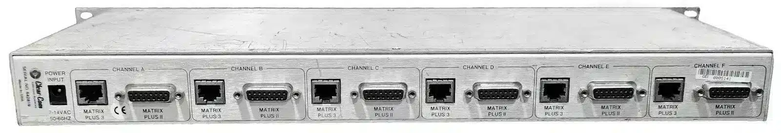CLEAR-COM PIA-32 MATRIX PLUS 3 INTERFACE ADAPTER