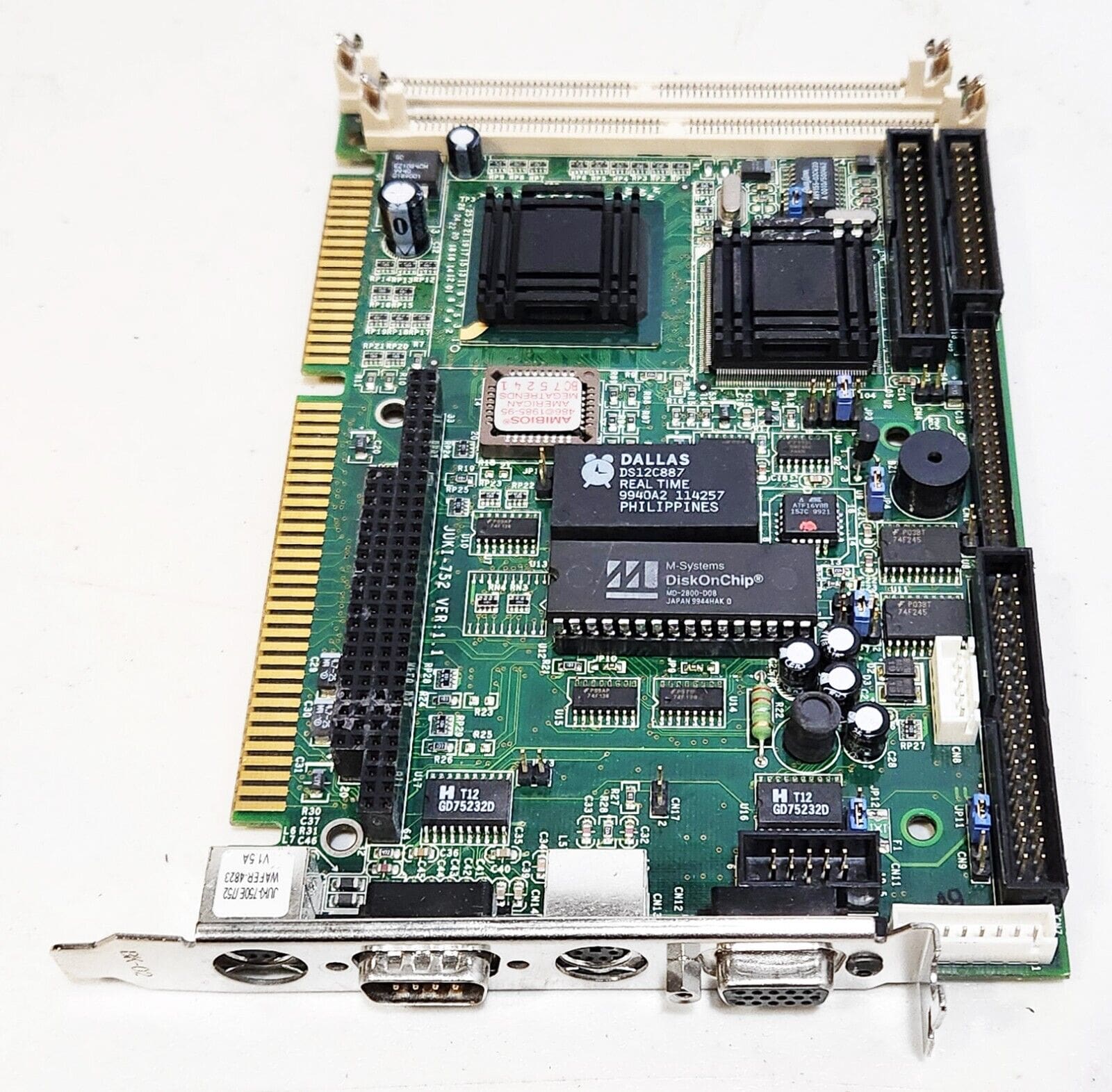 VECTRA JUKI-752 VER:1.1 w/ JUKI-750E/752 WAFER-4823 VER 1.5A SBC / CARD