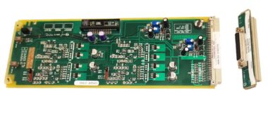 VIDEOTEK SADA-204 DIGITAL AUDIO DA CARD w/RM03A BACKPLANE CONNECTOR MODULE CB679