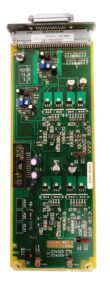 VIDEOTEK SADA-204 DIGITAL AUDIO DA CARD w/RM03A BACKPLANE CONNECTOR MODULE CB679