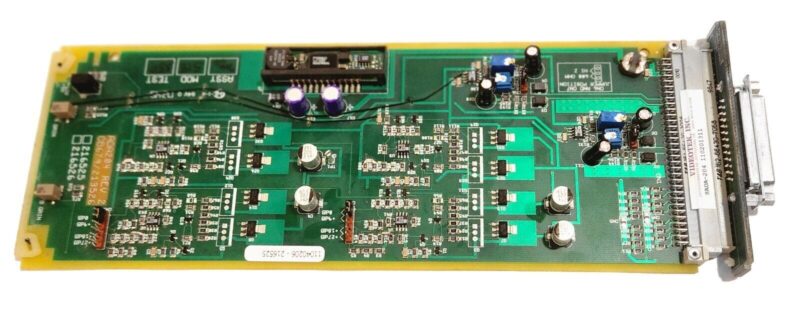 VIDEOTEK SADA-204 DIGITAL AUDIO DA CARD w/RM03A BACKPLANE CONNECTOR MODULE CB679