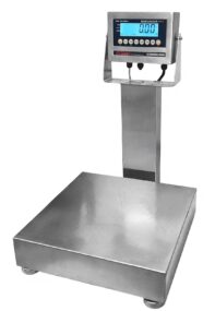 OPTIMA OP-900B SL WASH-DOWN BENCH SCALE w/INTERNAL BATTERY, Stainless Steel NTEP