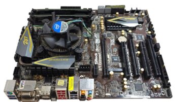 ASRock Z77 Extreme6 Motherboard +i7-4770K +16GB Ram +H/S and Fan