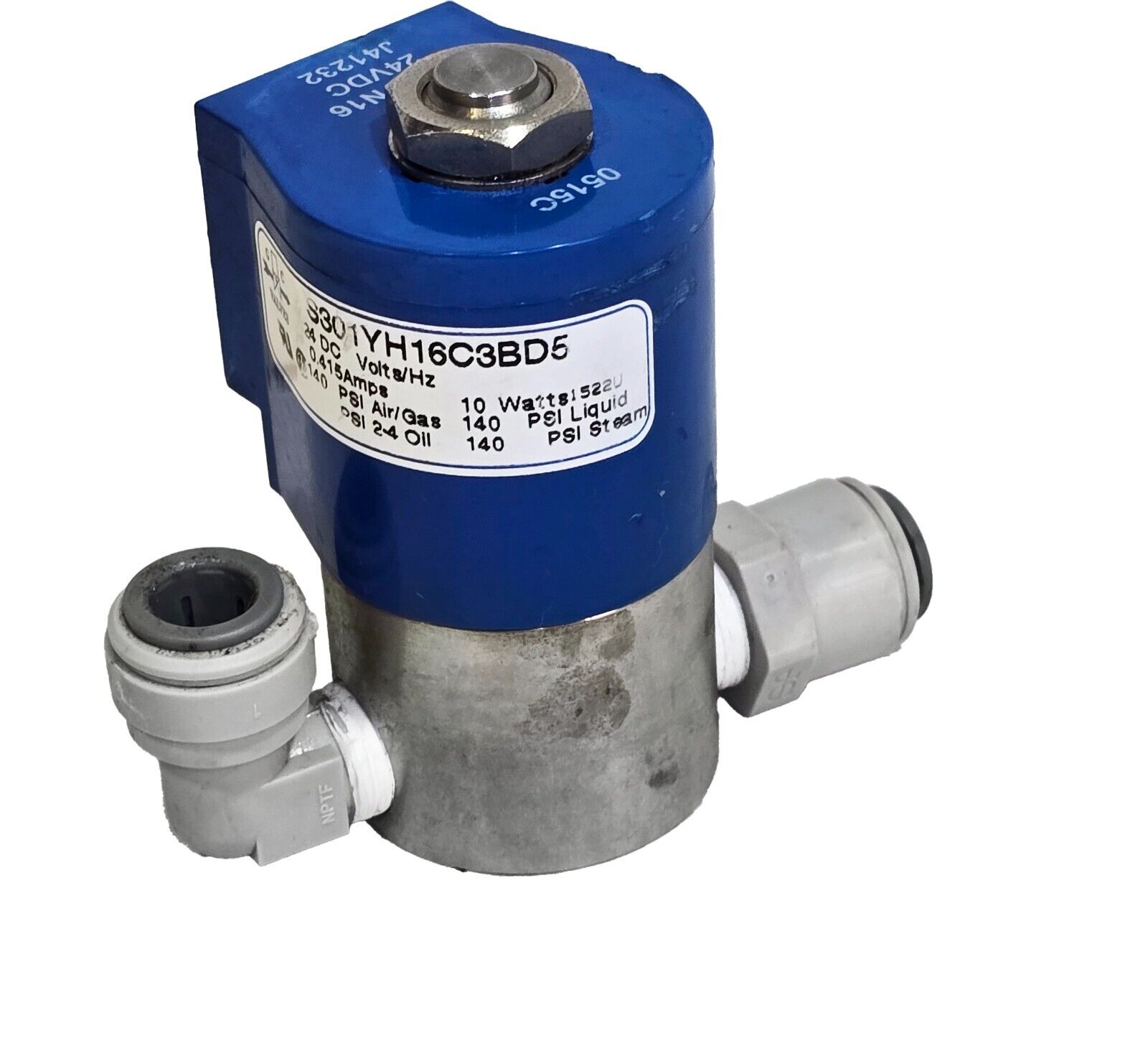 USSP Pentair Everpure EV312808 Solenoid Valve 24VDC S301YH16C3BD6