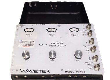 WAVETEK PP-75 CATV PRECISION PRESELECTOR