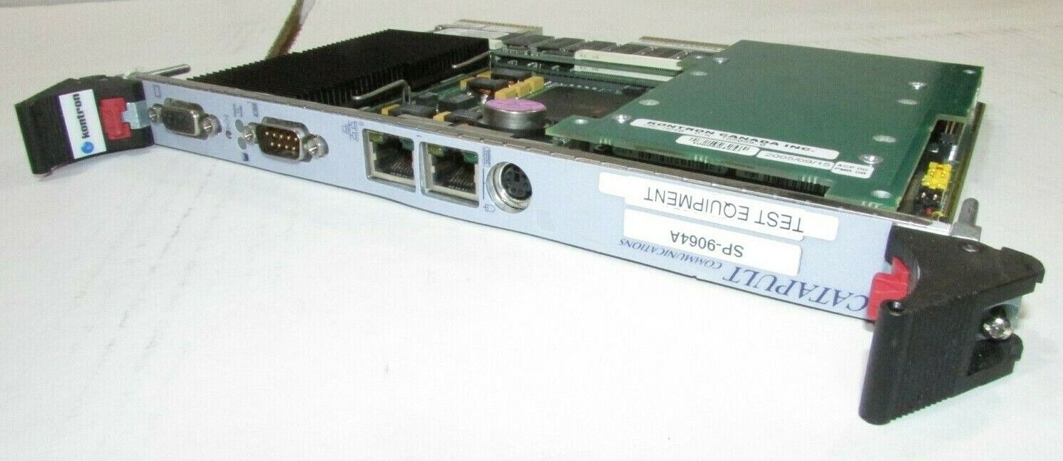 Kontron cPCI-DT64 - 6U Compact PCI 64 Bit DUAL PENTIUM III 66Mhz + 1 GB RAM