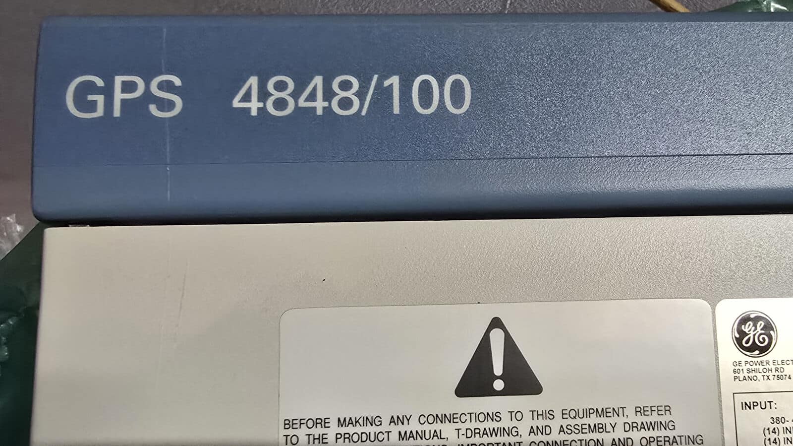 GE Lineage Power Galaxy Power Systems 4848/100, H569-434 Type BT Cabinet