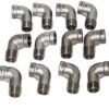 LOT OF 12 SCI Products 3/8" 150 Threaded (NPT) 90° Street Elbow 304 CRES