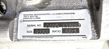 Destaco Camco 601RDM6H24-270 Roller Dial Rotary Index Drive Table 1/3HP 180V