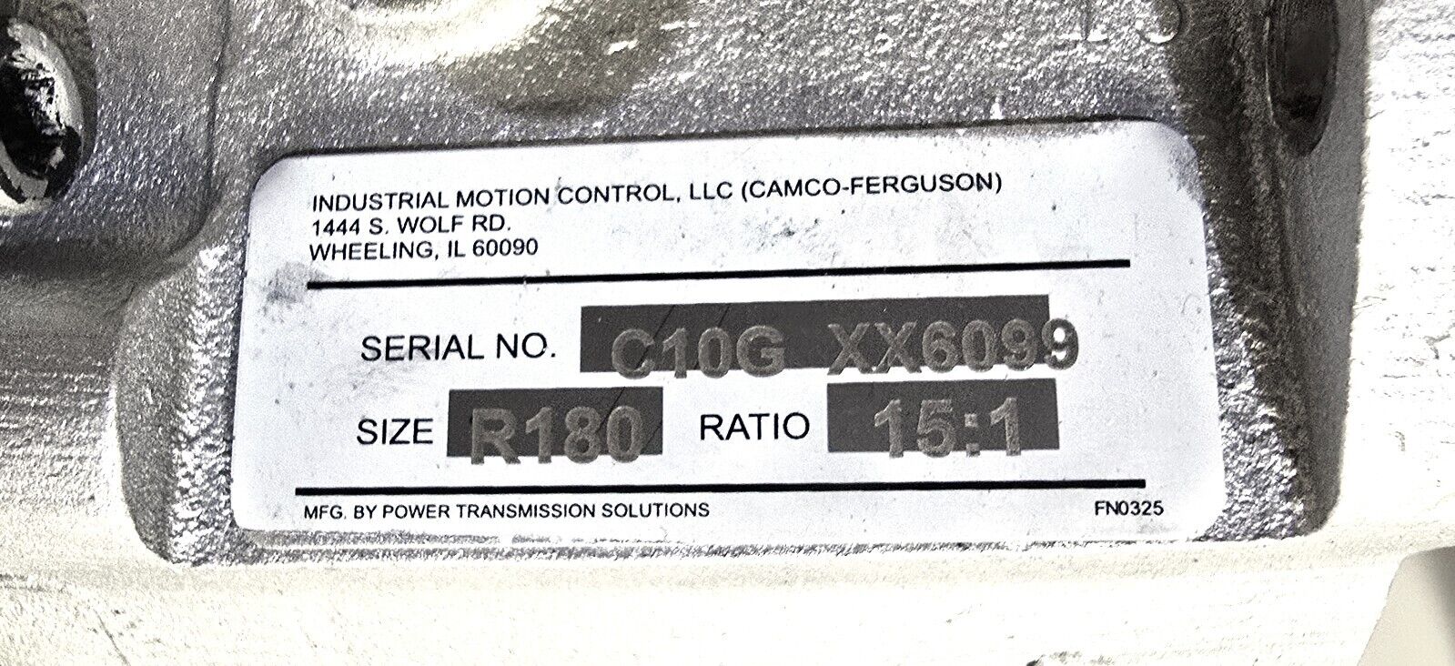 Destaco Camco 601RDM6H24-270 Roller Dial Rotary Index Drive Table 1/3HP 180V