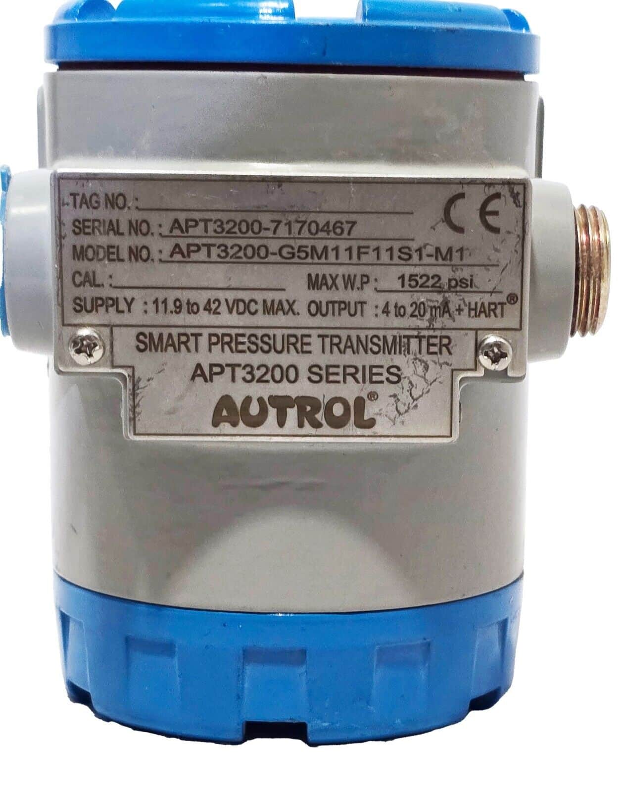 AUTROL SMART Pressure Transmitter, APT3200-G5M11F11S1-MT
