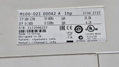 EMERSON CONTROL TECHNIQUES M100-021 00042 A / M100 UNIDRIVE 1HP 100-120V IN USNP