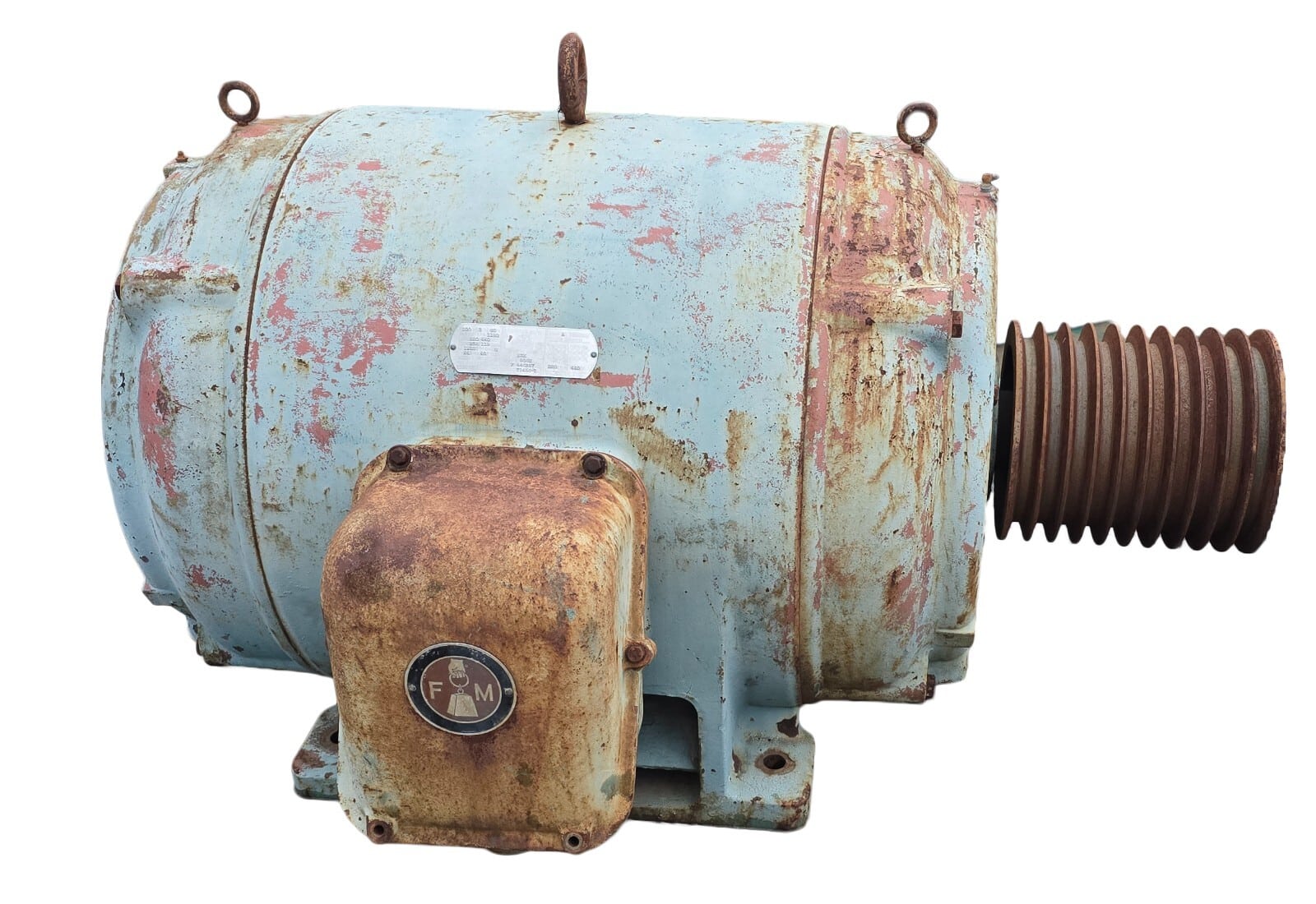 Fairbanks-Morse 100 HP Induction Motor 3-Phase 1180 RPM 220/440V Frame 505U Type