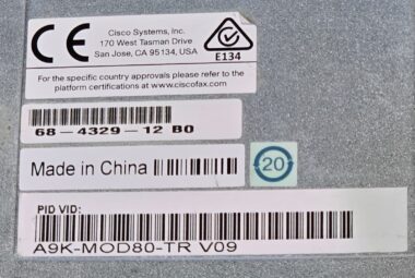CISCO A9K-MOD80-TR V09 ASR 9000