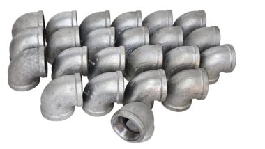 Lot of 23 pieces 2" 150 Female Threaded (NPT) 90° Elbow Malleable Iron