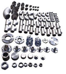 Lot of 95 Pieces 1/2" to 4" Stainless Steel Laboratory Plumbing Fittings