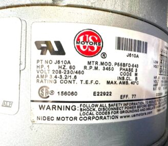Pentair Sweetwater Regenerative Blowers, Model S43-C