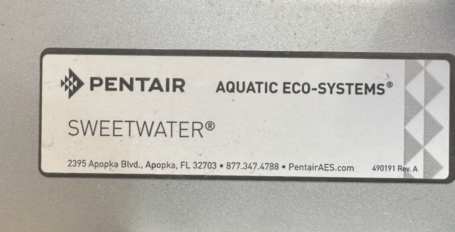 Pentair Sweetwater Regenerative Blowers, Model S43-C