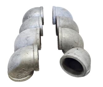 LOT OF 8 3" Inch 90 Degree Elbow NSF 61-4 Galvanized Malleable Iron