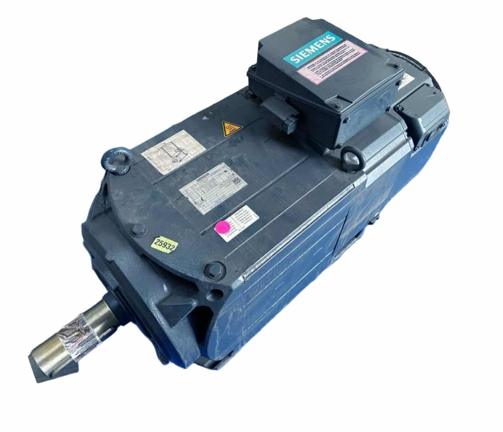 Siemens 1PH8 184-1DF102BA1Z Motor, 51–68 kW, 1500–2200 RPM, 355–500V, + Encoder