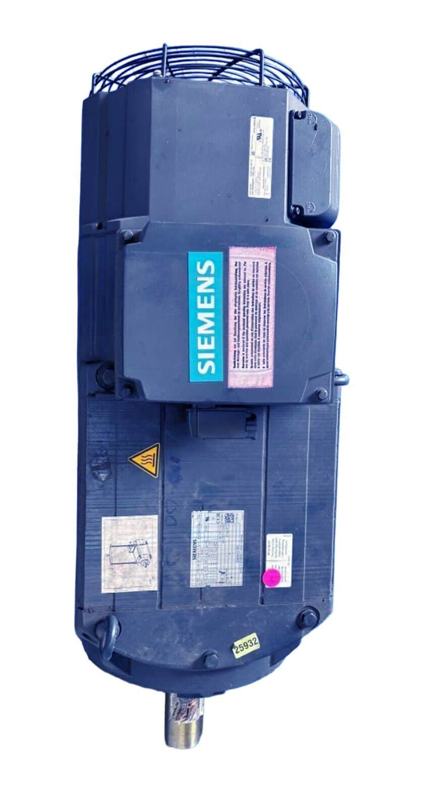 Siemens 1PH8 184-1DF102BA1Z Motor, 51–68 kW, 1500–2200 RPM, 355–500V, + Encoder