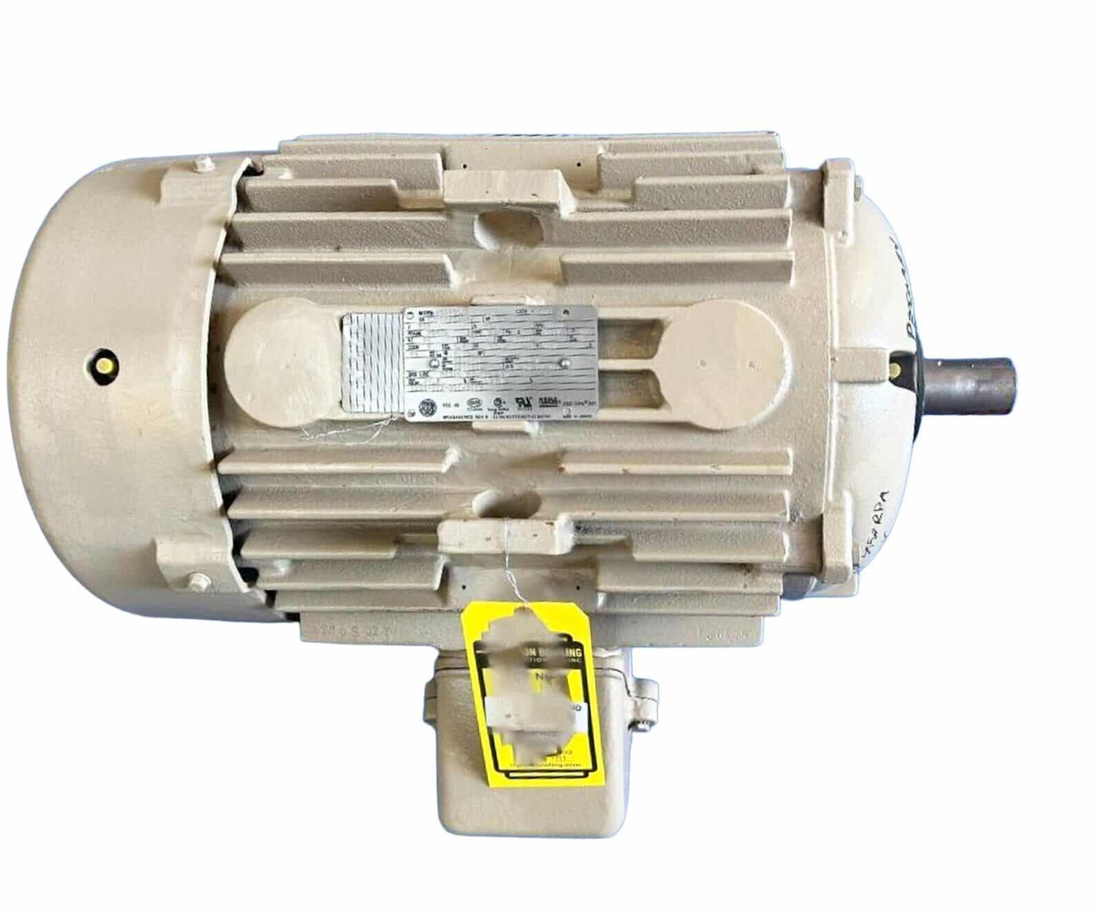 GE 25HP Severe Duty Motor 5KS284XAA118D4 460V 3PH 3550RPM 284TS TEFC IEEE841