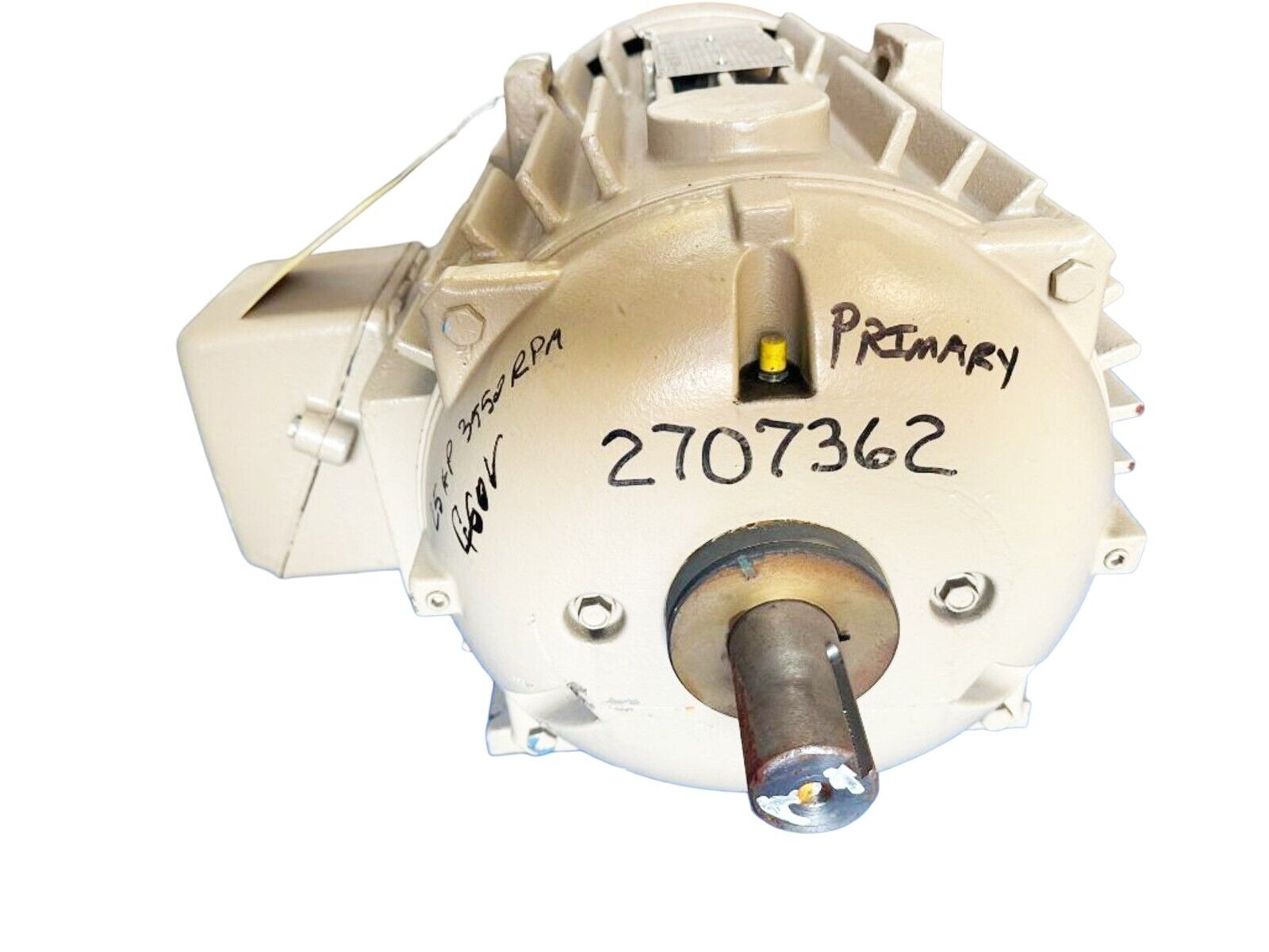 GE 25HP Severe Duty Motor 5KS284XAA118D4 460V 3PH 3550RPM 284TS TEFC IEEE841