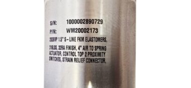 SPXFLOW APV WM20002173 200BVP 1.5" S-Line FKM Elastomers Butterfly Valve