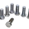 LOT OF 10 EACH 3/4-10 x 2" Steel/Zinc Hex Cap Screw ASTM A307 GRADE A