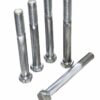 LOT OF 5 EACH 3/4-10 x 6-3/4" Steel/Zinc Hex Cap Screw Grade 2