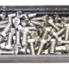 LOT OF 100 EACH 1/2-13 x 1-1/2" 304 Stainless Steel Hex Cap Screw