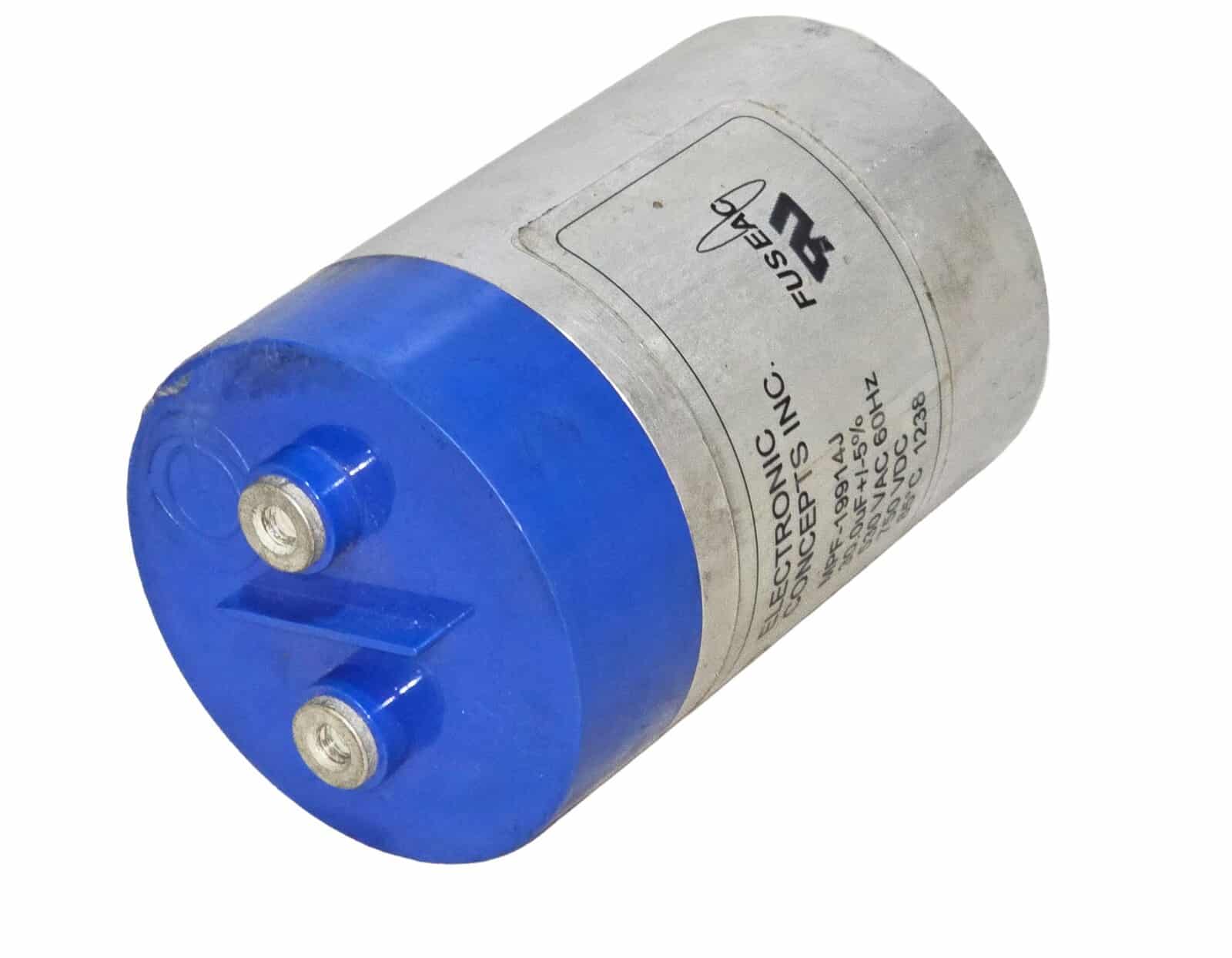 Lot of 3 Electronic Concepts MPF-19914J Metallized Polypropylene Film Capacitors