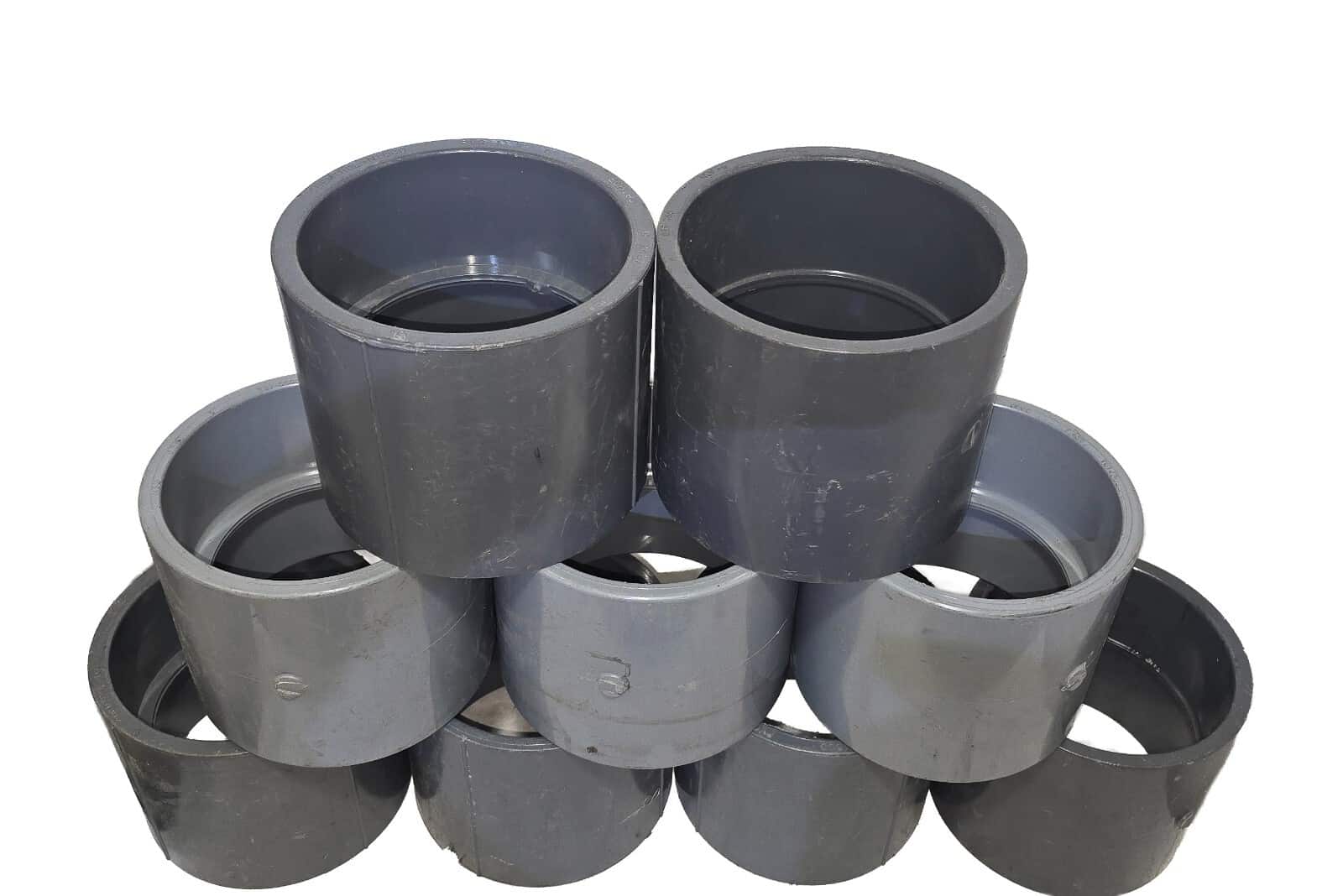 LOT OF 9 EACH 6" Sch. 80 Coupling (Socket x Socket)