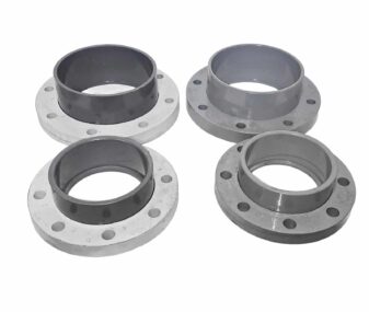 LOT OF 4 Spears Sch 40 8 Bolt 2 PIECE FLANGES 8" & 6" PCV1 & CPVC