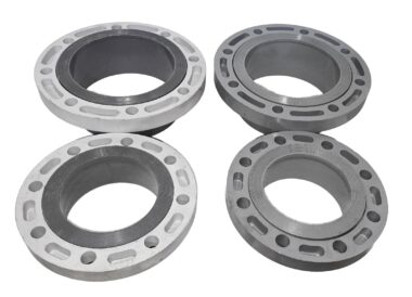 LOT OF 4 Spears Sch 40 8 Bolt 2 PIECE FLANGES 8" & 6" PCV1 & CPVC
