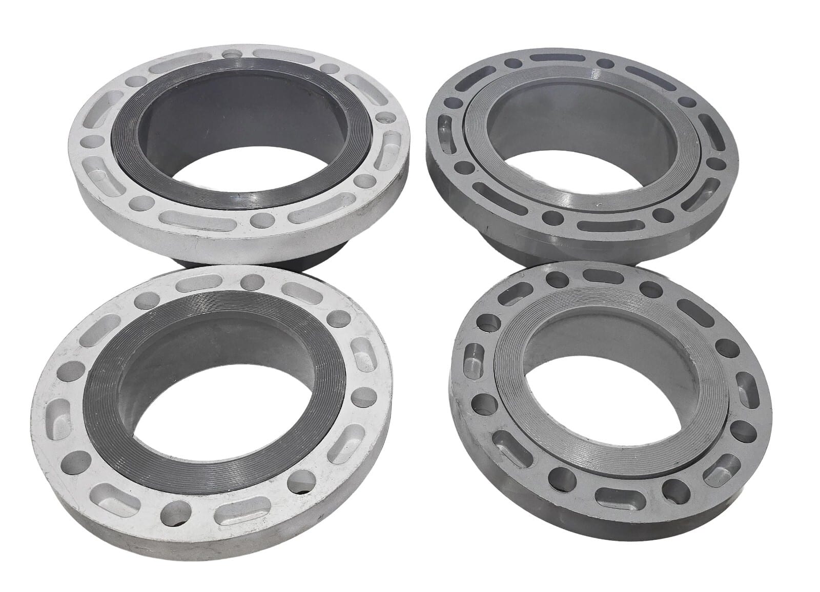LOT OF 4 Spears Sch 40 8 Bolt 2 PIECE FLANGES 8" & 6" PCV1 & CPVC