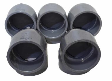 LOT OF 5 EACH Standard 90° Elbow, 4 in, Socket, SCH 80/XH