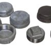 LOT OF 8 EACH 3" NPT PIPE CAPS / PLUGS