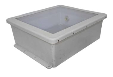STAHLIN 16 x 14 x 6 Inches Fiberglass Enclosure with Window JW1614HLL