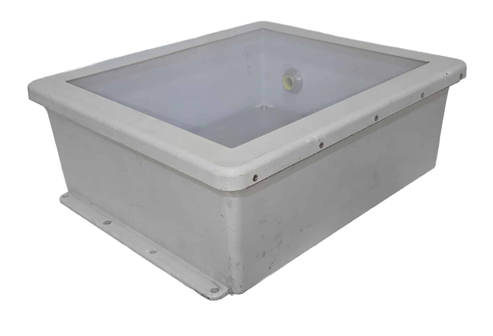 STAHLIN 16 x 14 x 6 Inches Fiberglass Enclosure with Window JW1614HLL